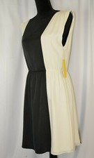 New Alice Olivia Dress Size Medium Sleeveless Two Tone Flowing Silk Blend $330