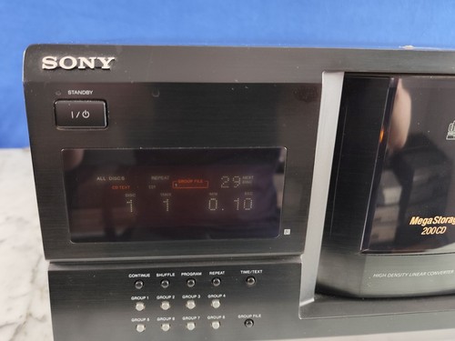 Sony CDP-CX220 MegaStorage 200x cambiador de CD **LÁSER NUEVO- 12 meses Garantía.** - Imagen 4 de 15