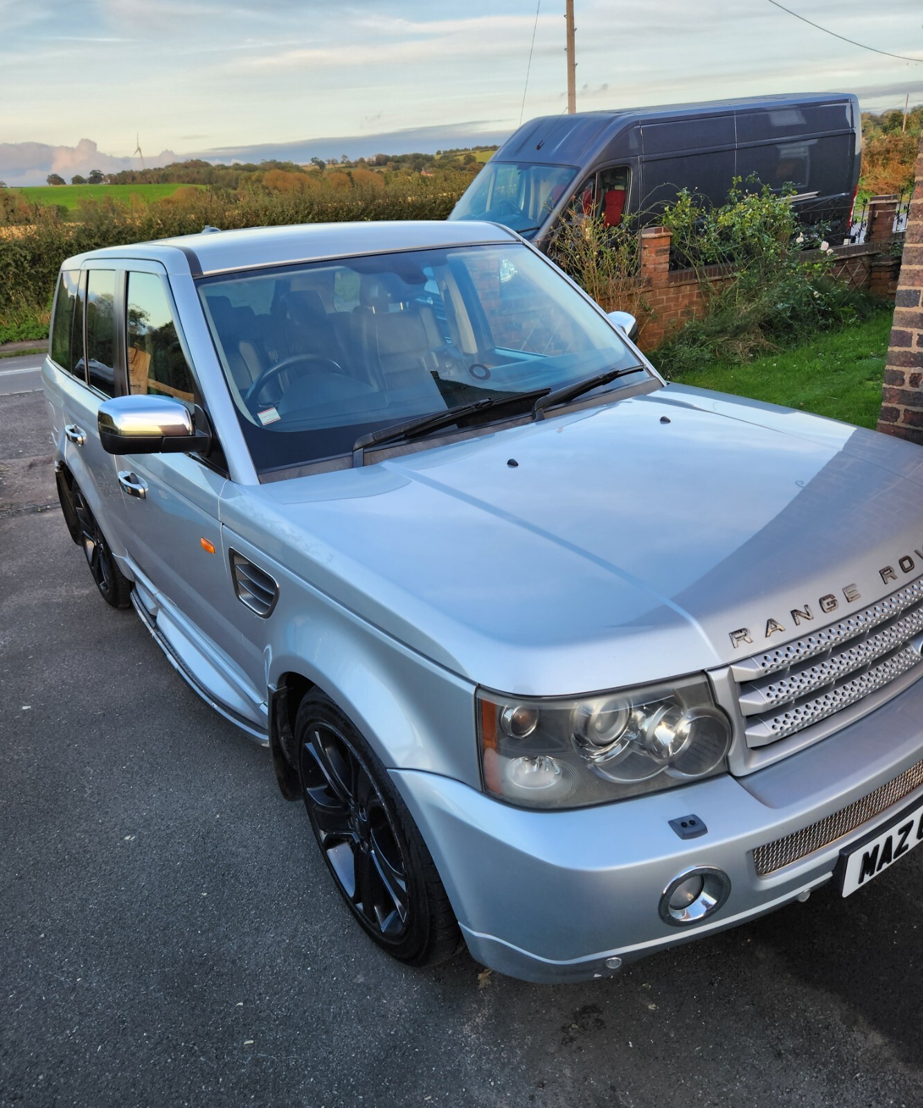 range rover sport 2.7 tdv6 hse silver, lots of history & upgrades
