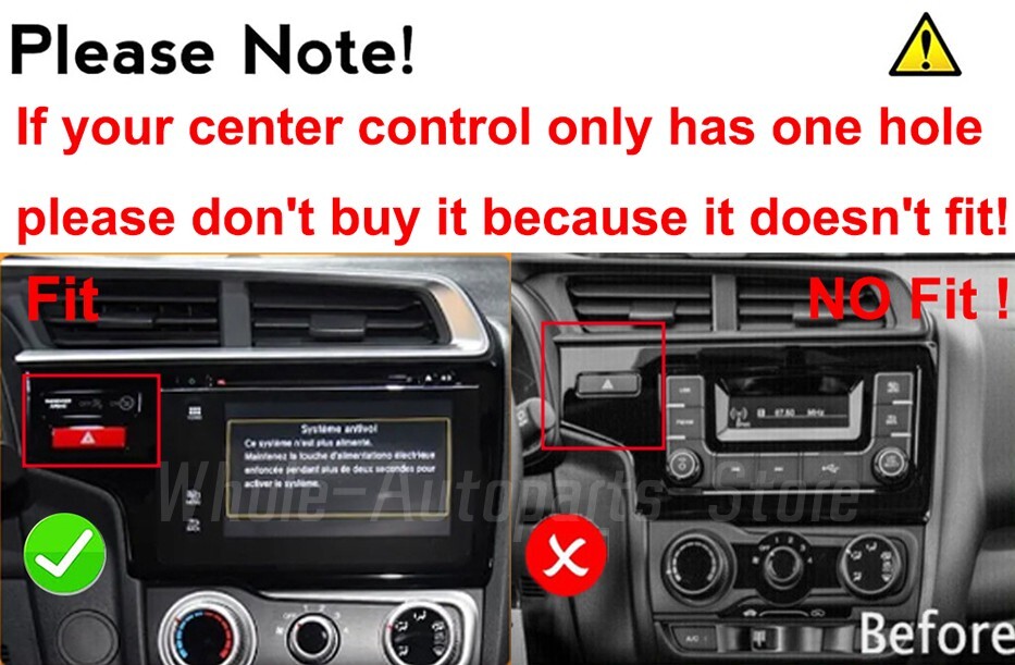 For 2014-2020 Honda Fit Apple Carplay Radio Android 13 GPS NAVI