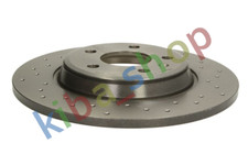 RIGHT OR LEFT BRAKE DISC BREMBO XTRA 1PCS DRILLED REAR L/R OUTER DIAMETER 300