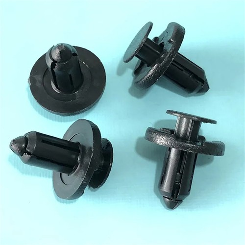 100pcs 8mm Hole Car Plastic Rivets Body Fastener Bumper Push Clips for Nissan - Picture 10 of 12