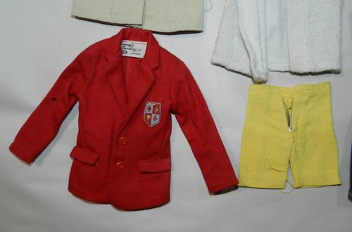 Vintage Ken Doll Clothing - Jacket, Robe, Shirts, Pants, Shoes - Picture 5 of 8