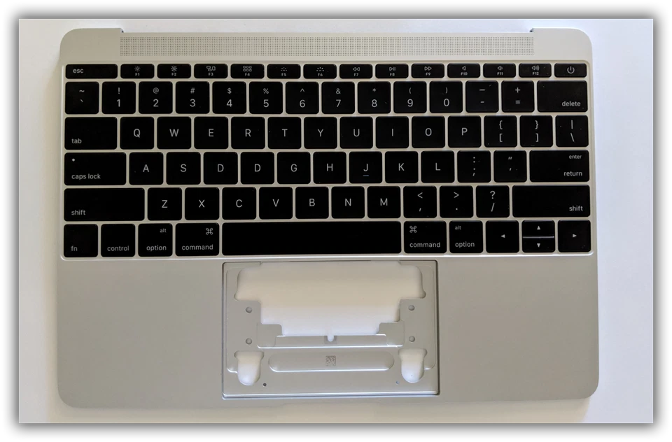 NEW 661-04881 Apple SILVER Top Case With USKeyboard for MacBook Retina 12" A1534 - Image 4 of 4