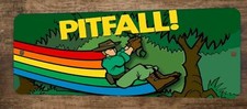 the Pitfall Arcade Video Game 4x12 Metal Wall Sign Marquee Banner Poster