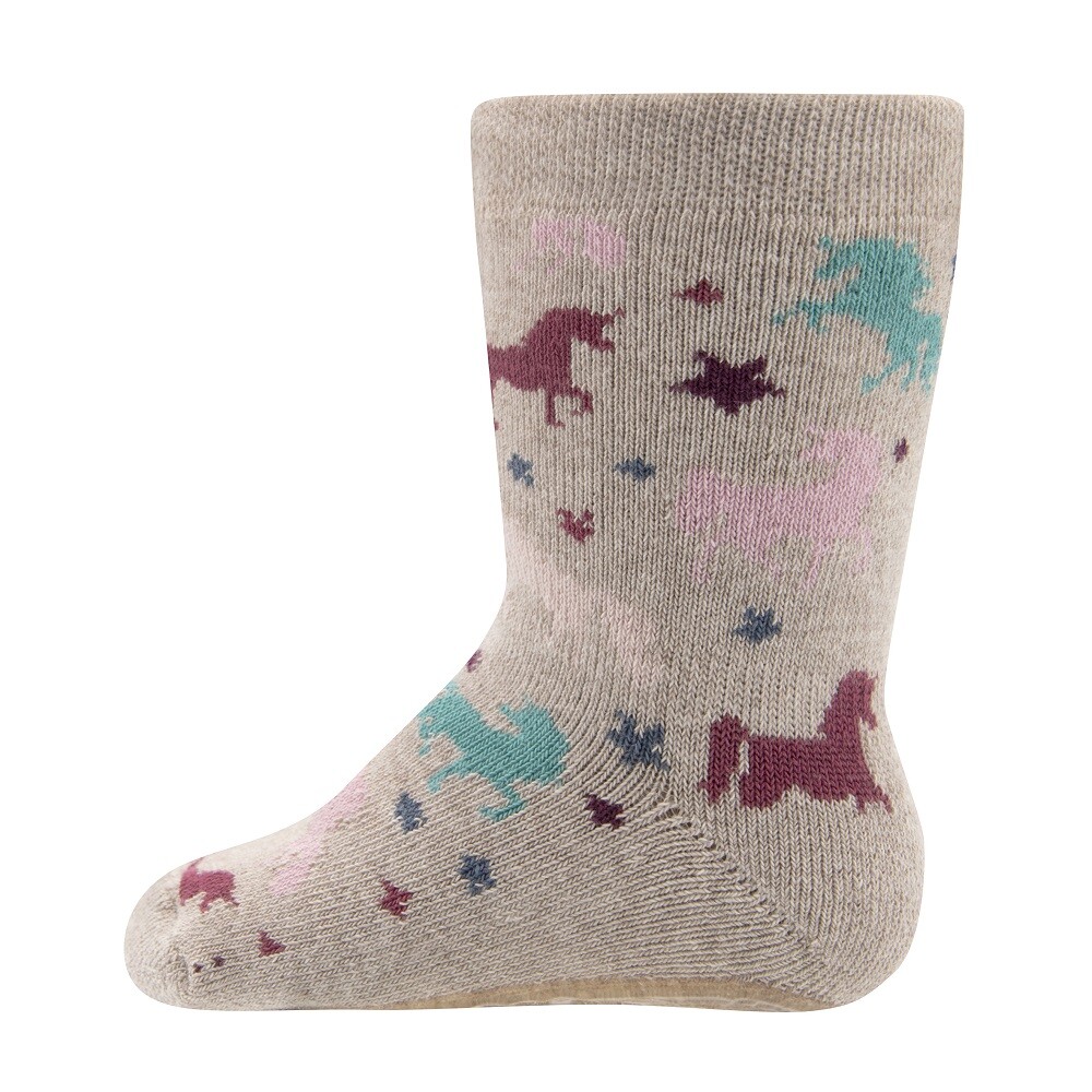 EWERS Stoppersocken Mädchen - Anti-Rutsch Mit Glitzer Für Kinder