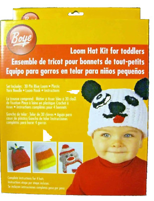 BOYE Loom Hat Kit for Toddlers, 4 patterns total
