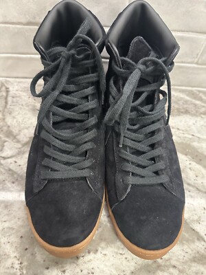 Converse Pro Leather High Top M:8/W:9.5 Converse Pro Leather High Final Club Top Suede Black - Black  main image 2