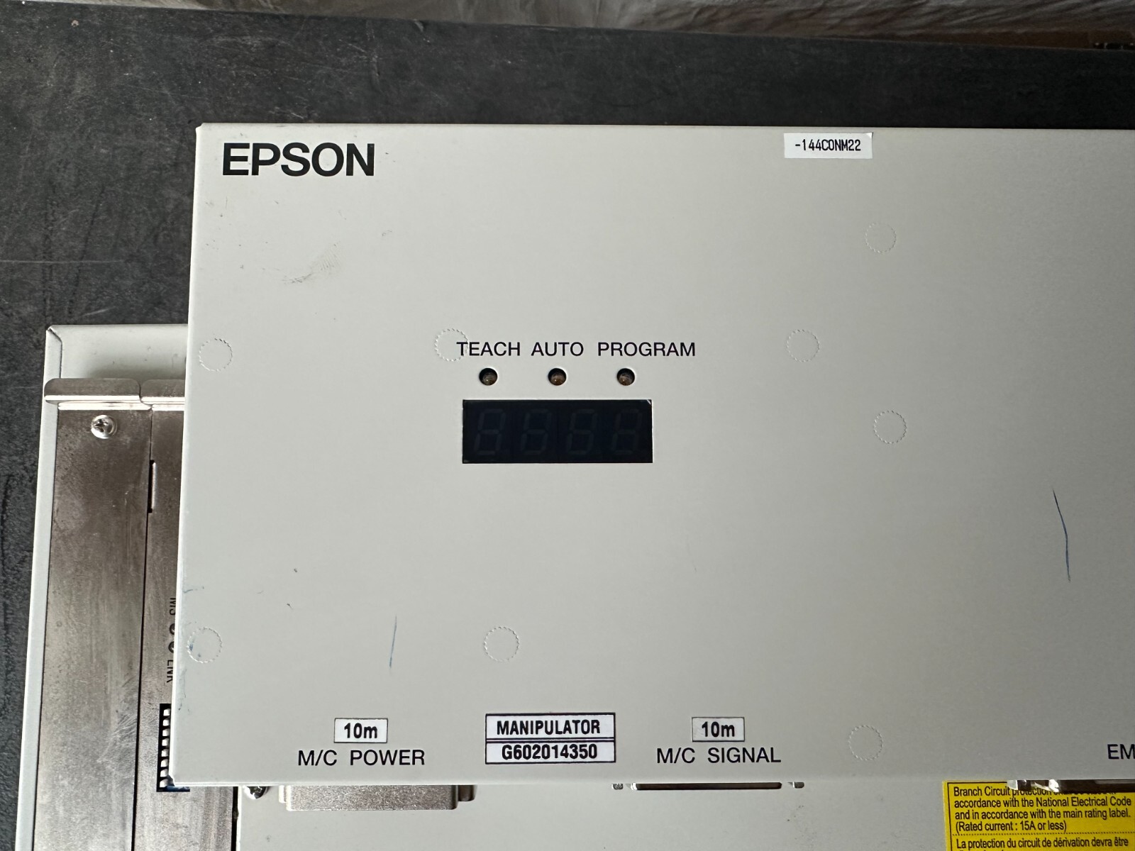 EPSON RC180 ROBOT CONTROLLER ONLY 2 LEFT