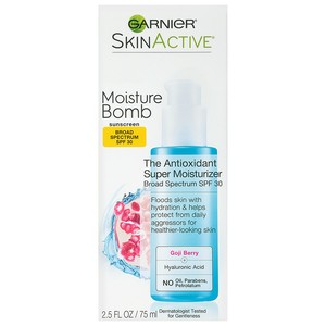 garnier moisture bomb spf