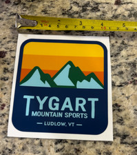 Authentic Tygart mountain sports sticker deca...