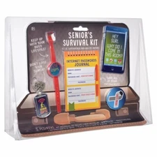 Senior's Survival Kit - Gag Joke Gift - NIB