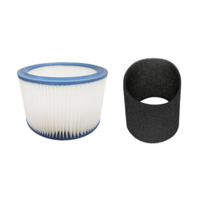 Set: Patronenfilter + Schaumfilter für Metabo ASA 30 L PC Inox, ASA 25 L PC