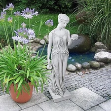 Design Toscano Hebe of Youth Garden Statue LargeAntique Stone Statue for gardeN