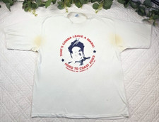 VTG Chris Foley Shirt White Size XXL Single Stitch Tommy Boy 2003 Made in USA