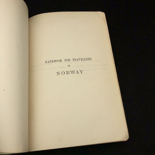 Handbook for Travellers in Norway ~ John Murray ~ Baedeker (1892 -1895 Revised) - Picture 7 of 15