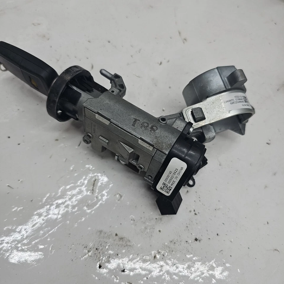 2011-2015 CHEVROLET CRUZE IGNITION SWITCH LOCK W/KEY & IMMOBILIZER OEM 13504286 - Image 4 of 4