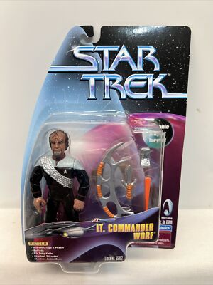 RAR Lt. Commander Worf Target Exclusive Starfleet Command Series 1997 Star Trek