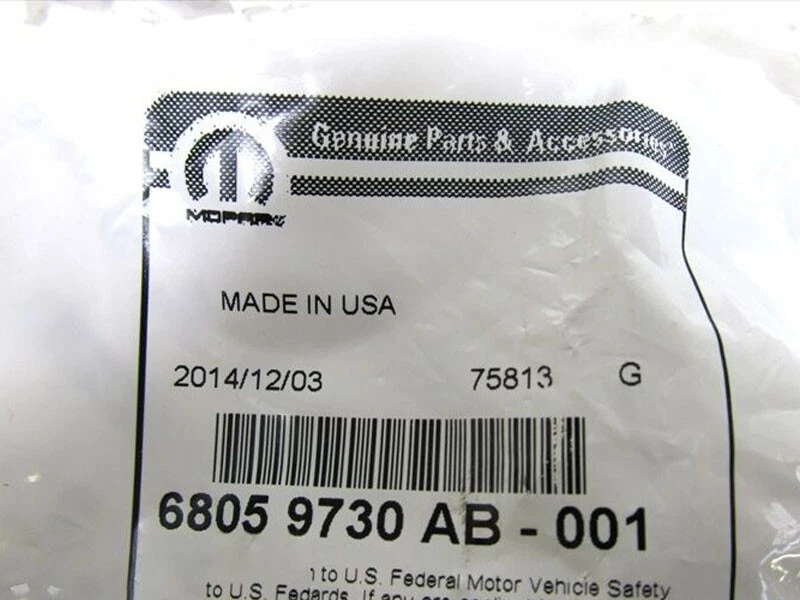 10-12 Dodge Rams con doble cabina área de carga contenedor de almacenamiento tapa pestillo fabricante original nuevo mopar Foto 4 de 4