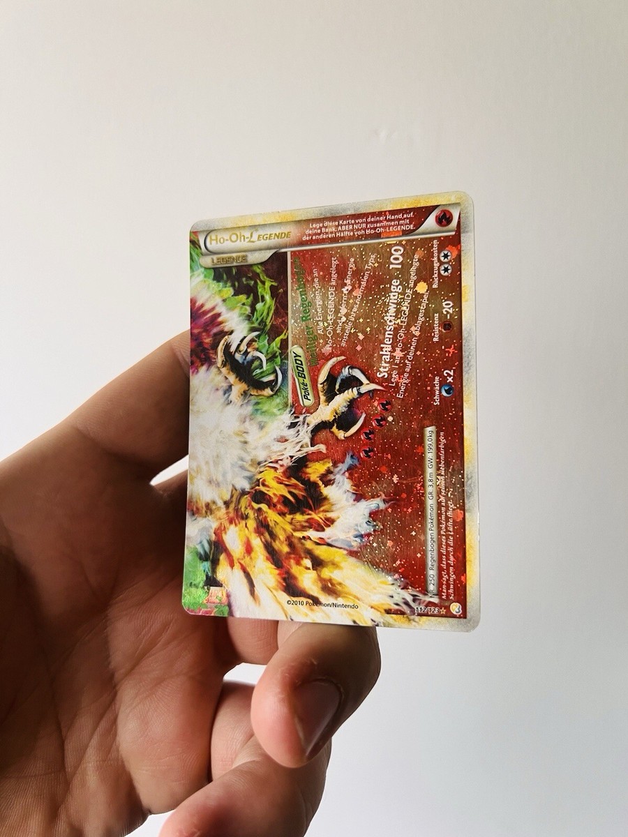 ホウオウlegend Ho Oh Legend 112/123 HGSS Holo HeartGold SoulSilver Hooh Puzzle