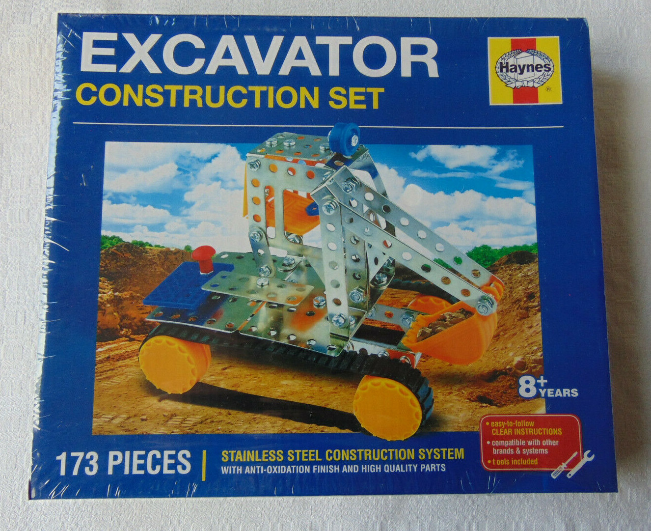 Haynes Excavator Construction Set New Sealed Great Gift Idea