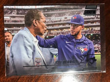 JOSE BERRIOS 2022 Stadium Club Base BLACK Foil #74 - Toronto Blue Jays