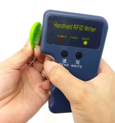 Handheld 125KHz RFID ID Card Copier Duplicator Programmer   EM4100 & T5577 Keyfo