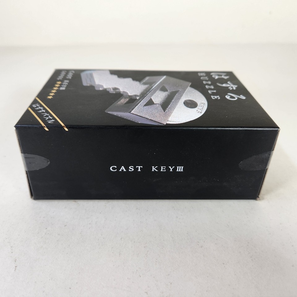 Hanayama HUZZLE Cast Key III Puzzle Level 6 Brain Teaser Japan 2024 | eBay