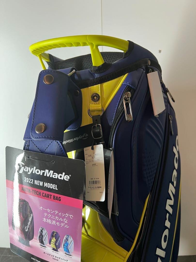 TAYLOR MADE Golf Men's Caddy Bag AUTH-TECH TD248 2022 model N92833