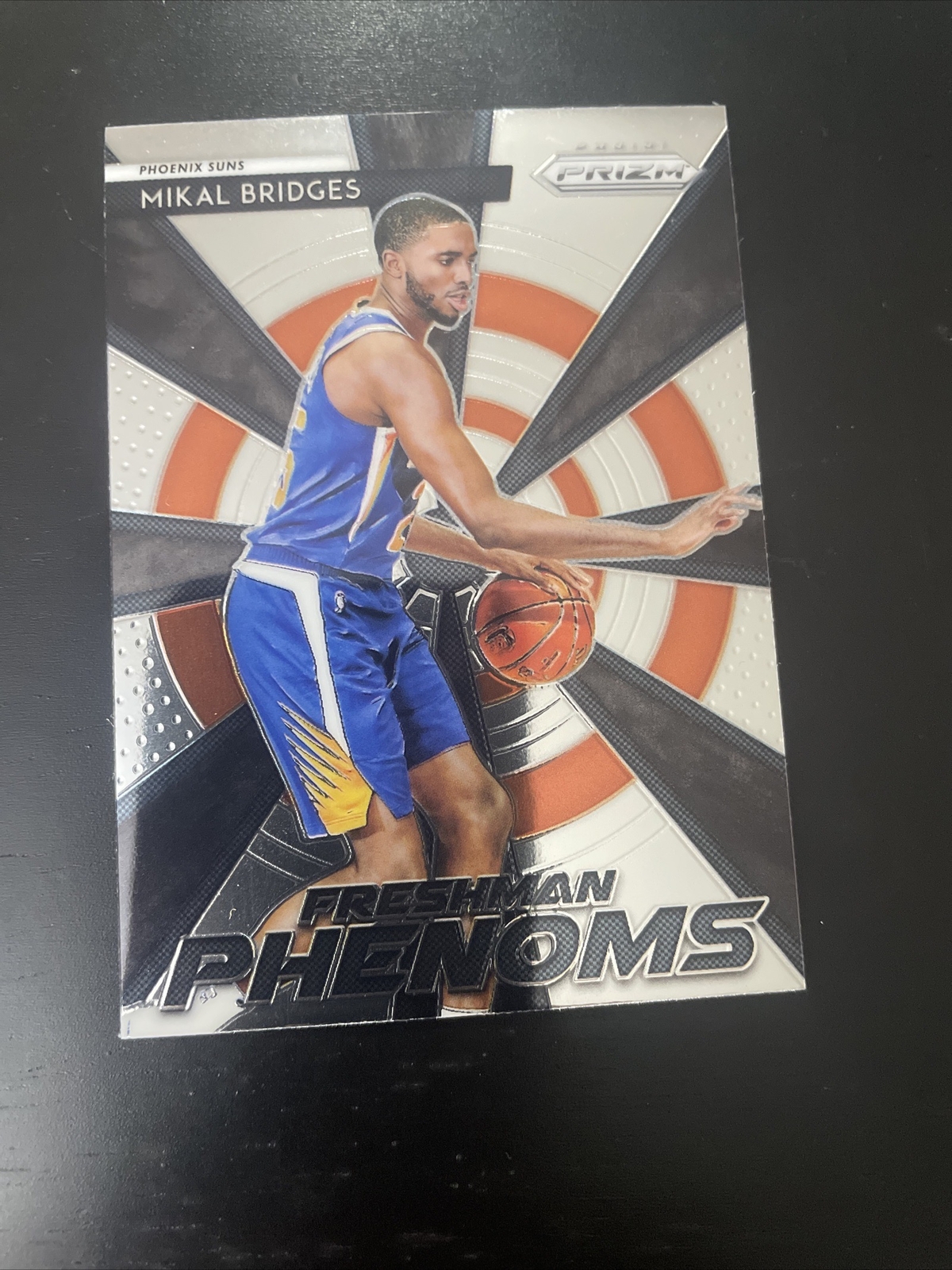 MIKAL BRIDGES 2018-19 Prizm Freshman Phenoms Rookie Card RC Phoenix Suns