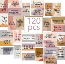 120 Pcs Motivational Encouragement Quote Cards Inspirational Kindness Appreciati