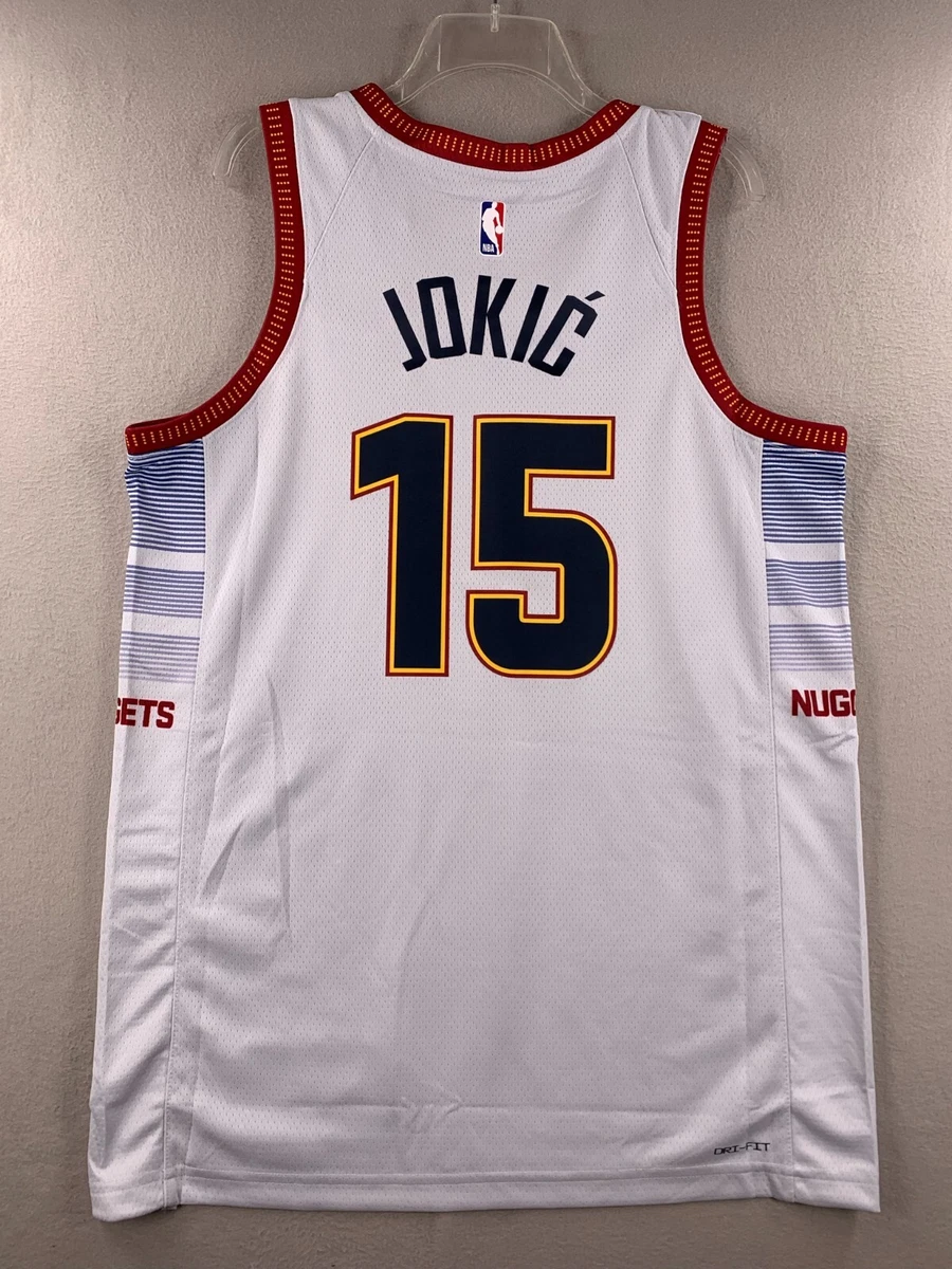 Men's Denver Nuggets Nikola Jokic Nike Red 2020/21 Swingman Player Jersey -  City Edition