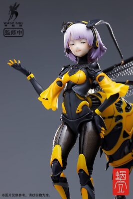 WASP GIRL BEE-03W フィギュア 1/12 SNAIL SHELL BEE-03W Wasp Girl 1/12 Scale Movable Figure | eBay