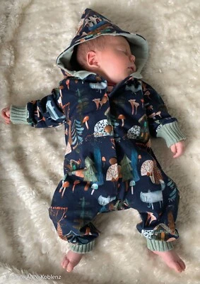 GRAZIELA SWAFING Nora Swafing Jersey Waldtiere Regenbogen Jersey