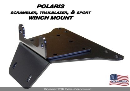 Kfi 2500 Lb Winch Set And Mounting Kit fits Polaris Sport 400 2x4 - Picture 2 of 2