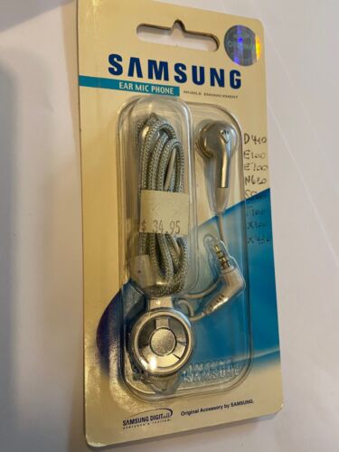 Samsung Original Portable Hands-Free Mono 2.5mm Headset with Neckstrap AEP069NSE - Picture 1 of 2