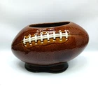 Vintage McCoy Ceramic Football Planter 222 USA Nice Condition **Read**