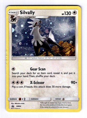 Silvally - SM64 SM Promos #SM64 (2017) Promo Holo HP Pokemon