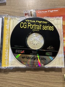 Virtua Fighter CG Portrait Series Vol 5, 6, 7 & 9 Sega Saturn Japanese Ed. Lot