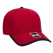 50 Pack Of OTTO CAP 6 Panel Low Profile Baseball Cap - 147-1071