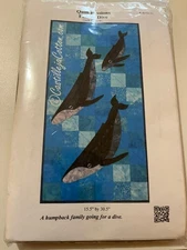 QUILT PASSIONS FAMILY DIVE CASTELLEJA COTTONS KIT 15.5" X 30.5"