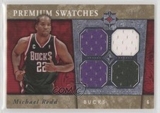 2006-07 Ultimate Collection Premium Gold Quad Swatches 68/75 Michael Redd 2d0