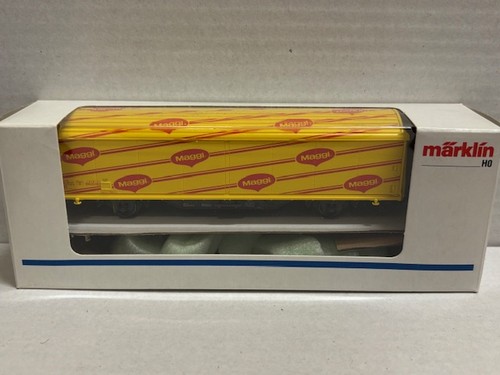 MÄRKLIN H0 Schiebewandwagen Habils SBB CFF Maggi* 4835 | Zustand: Neu