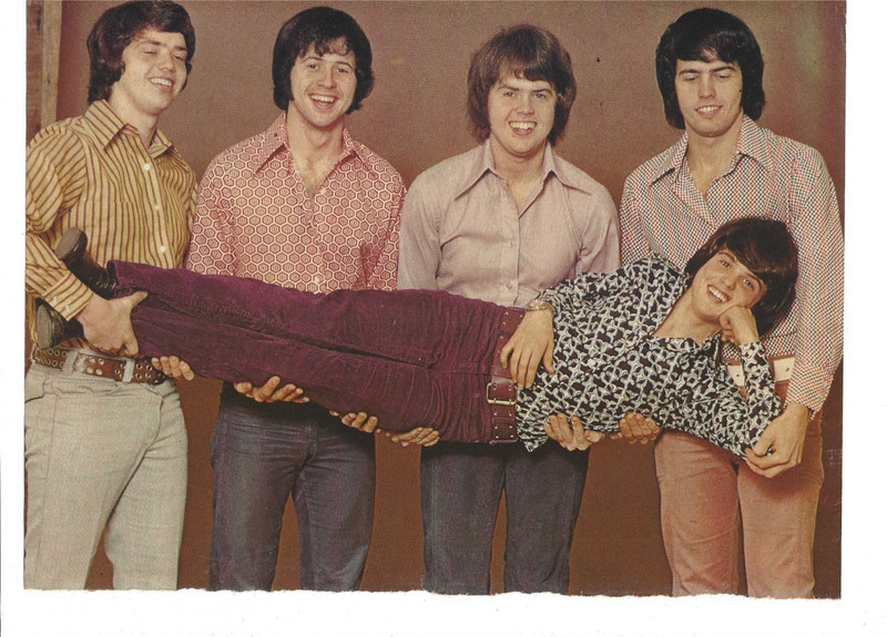 The Osmonds Donny Laying Down Magazine Cut Out-1970's