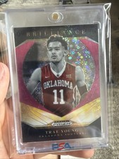 PACK TO PLASTIC 22' Prizm Draft Picks Brilliance Pink Circles Trae Young #15/20