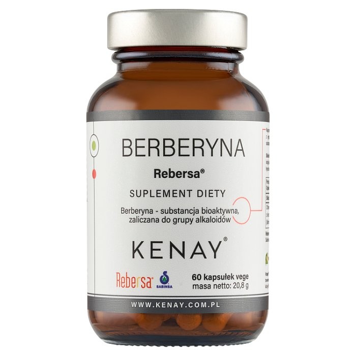 Kenay Berberine Rebersa capsules, 60 pcs.