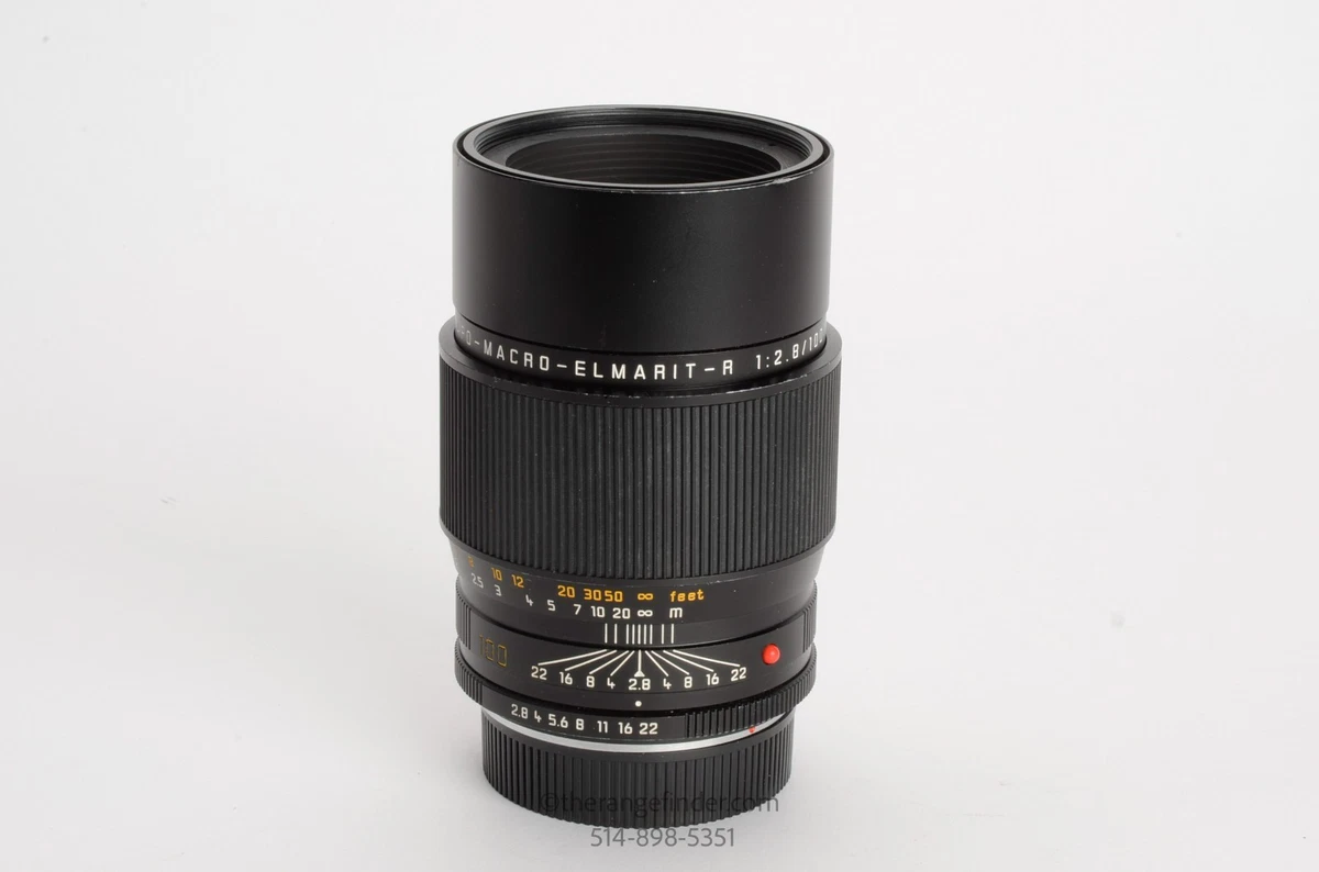 Leica APO-MACRO-ELMARIT-R 100mm Focal f/2.8 Camera Lenses for sale