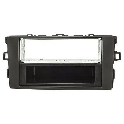 Cache radio gaine compatible avec cadre de montage DIN pour Toyota Auris E150... - Photo 1/3