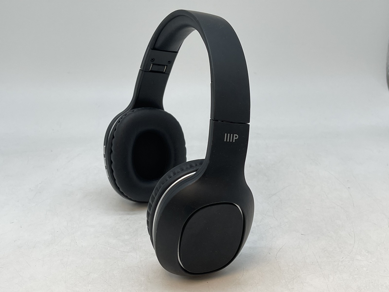 Monoprice BT205 BT 205 Bluetooth Wireless Headphones Black FREE S/H