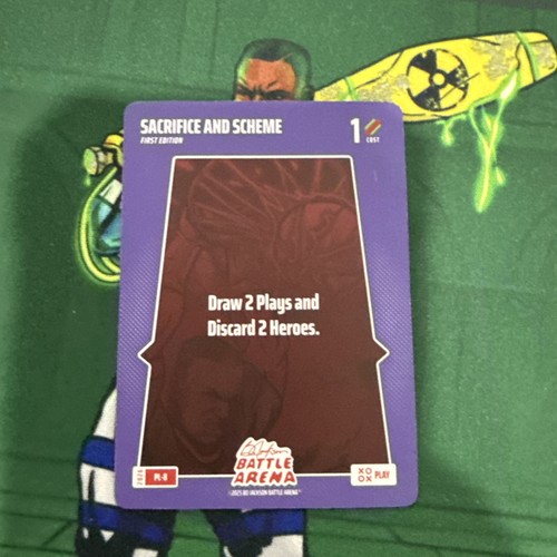 Bo Jackson Battle Arena Play Card #PL-8 Sacrifice And Scheme